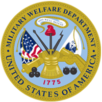 US Military Welfare Department Logo